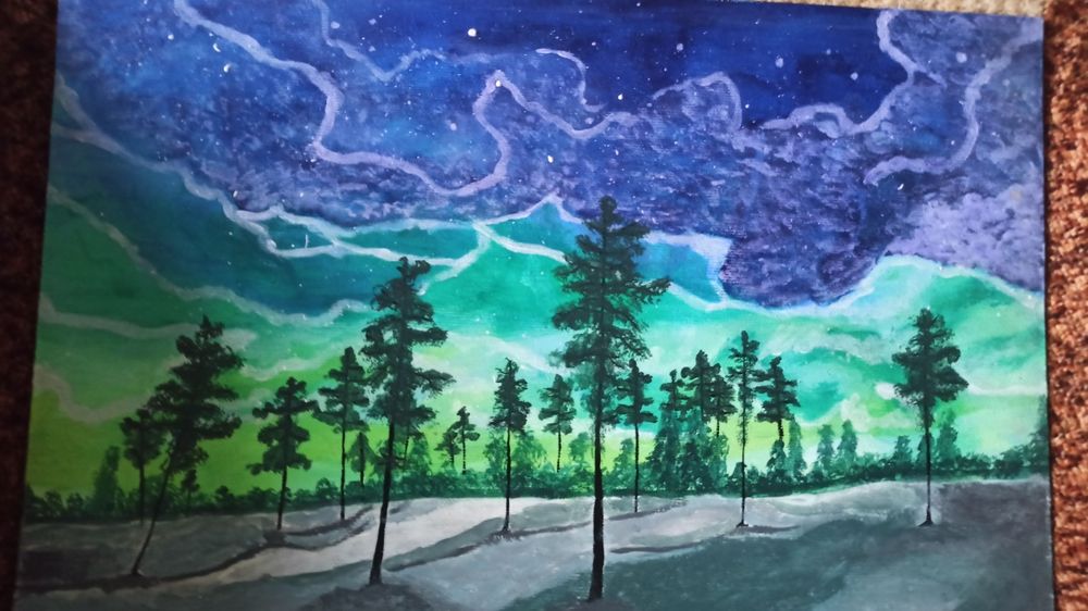 Obraz "Zorza polarna"