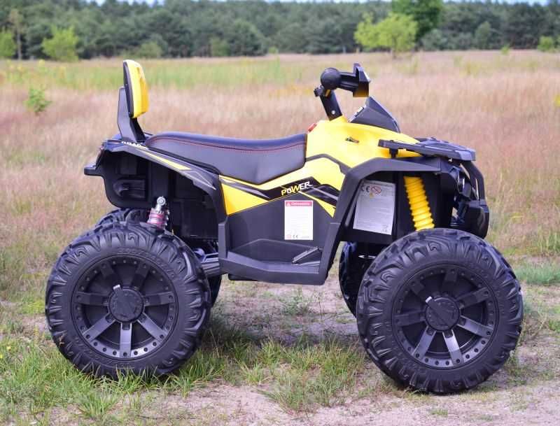 Autko na akumulator WIELKI QUAD POWER HERO dzieci buggy pojazd zabawka
