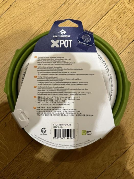 Кастрюля Sea To Summit X-Pot, 2.8 L, Olive