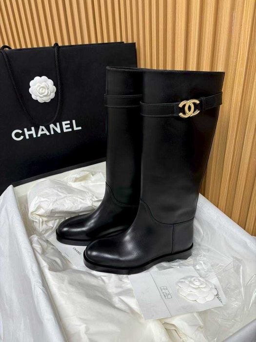 Kozaki skórzane muszkieterki Chanel!! Top Premium! 35-41
