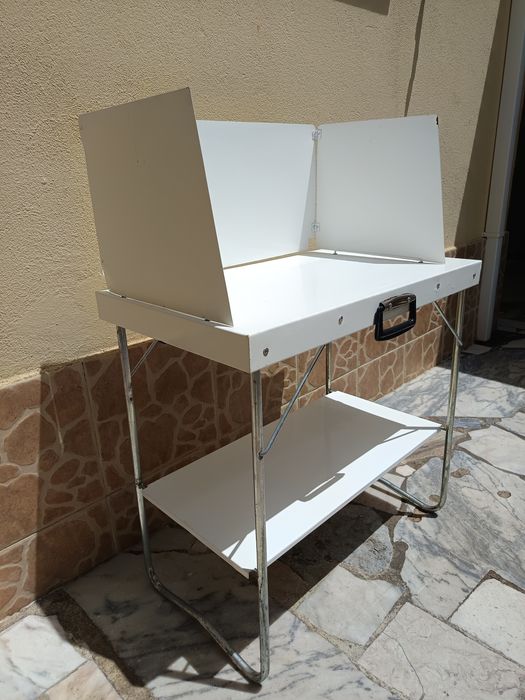 Mesa de fogão portátil para campismo