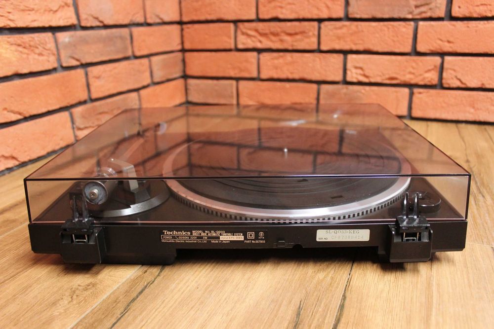 ‼️ *** Gramofon Technics SL-QD33 * Po Serwisie !  Direct * Quartz * P34 ‼️ Topowy model z serii