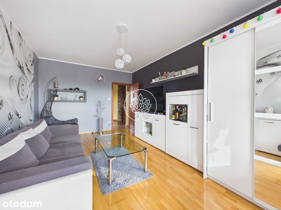 2 pokoje z dużym balkonem | 48,14 m² | ul.Dojazd