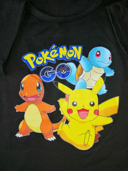 T-shirt preta Pokemon 12 A (158 cm) NOVA