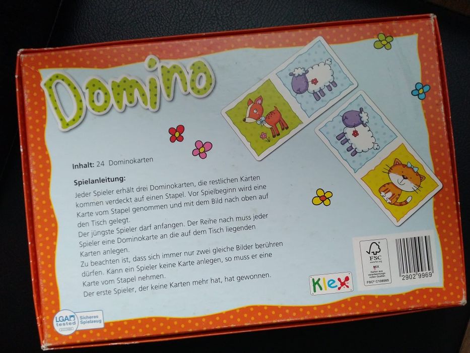 Puzzle Trefl 30el. Świnka  Peppa + domino obrazkowe Klex