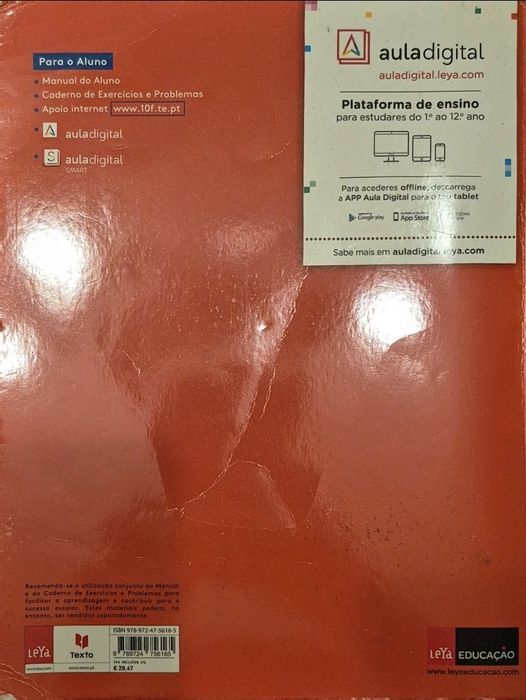 Manual + Livro de Atividades 10F
10° Ano