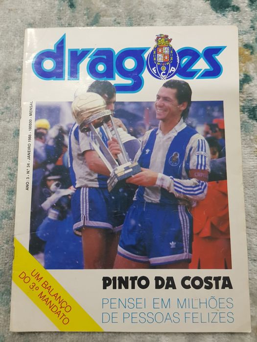 Revista “Dragoes” ano 1988