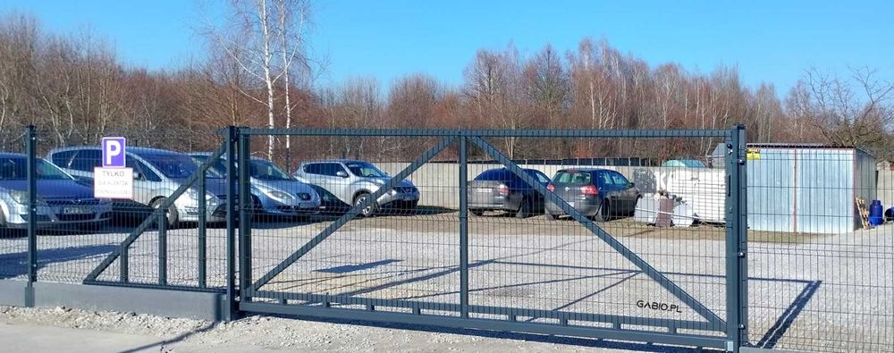 Brama przesuwna panelowa wys 1,5m/5m plus inne długości i wysokości