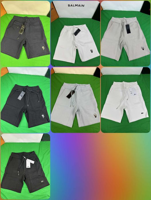 Spodenki dresowe krótkie Karl Lagerfeld Bawelniane Lacoste Premium