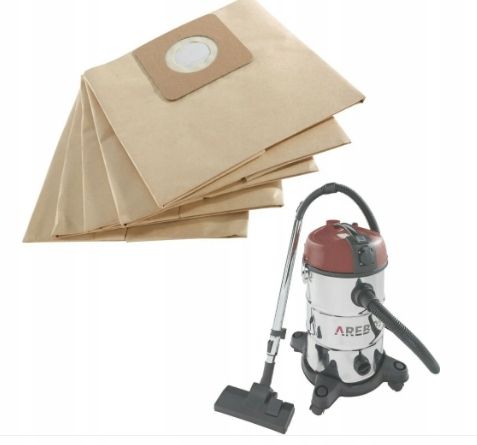 Worek Do Odkurzacza Papierowy Arebos 2300W 5 Szt.