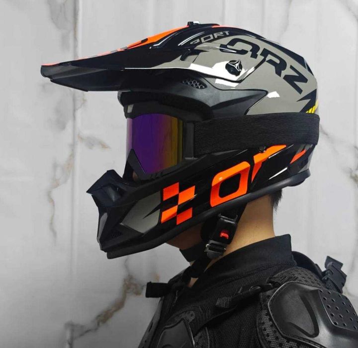 Шолом мотошолом шлем для мотокроса кросовий шлем шолом мото крос