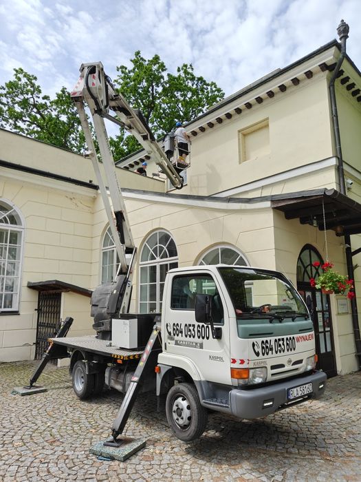 Zwyżka podnośnik koszowy 18m usługi wynajem