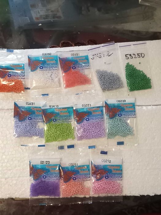 Чешский бисер Preciosa для рукоделия