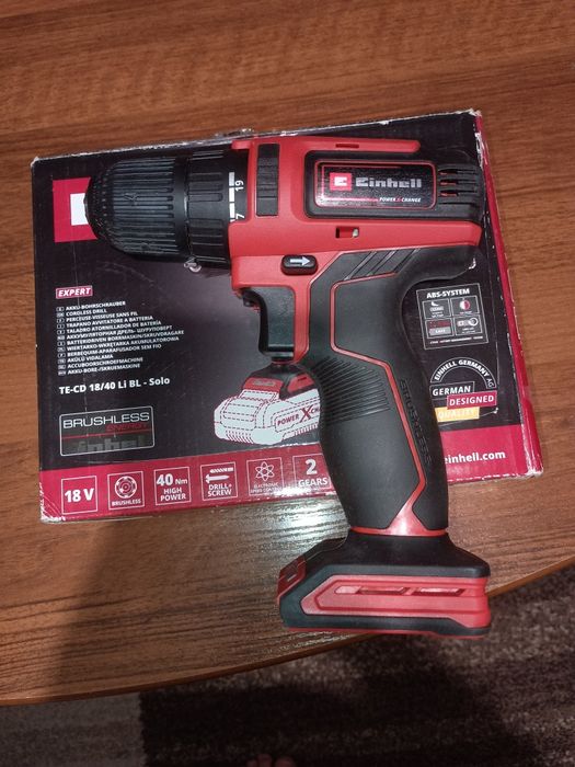 Wiertarko-wkrętarka EINHELL TE-CD 18/40 LI BL