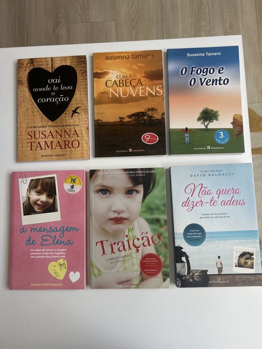 Livros a 5€ cada