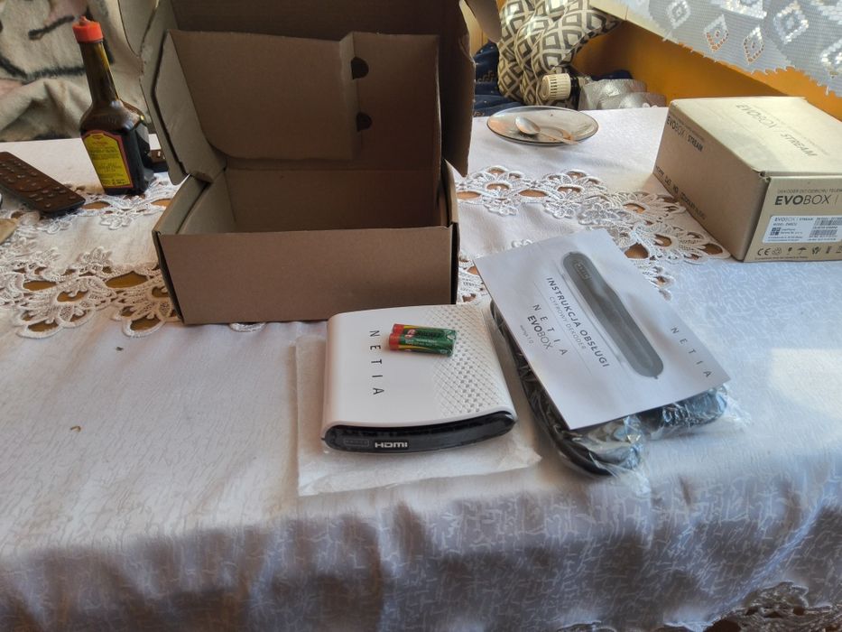 Dekoder Netia biały