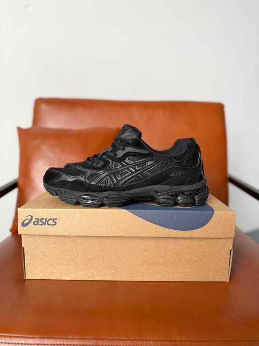 ‼️ НОВІ Кросівки Asics Gel NYC All Black