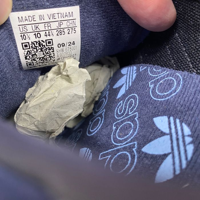 40 40.5 44 44.5 чоловічі кеди оригінал adidas handball spezial blue