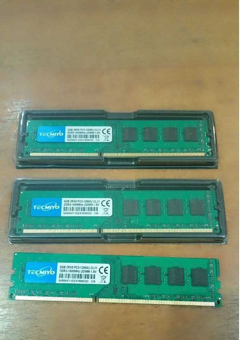 пам'ять Samsung ddr3  8gb dimm 12800u 1600\1333мгц для Intel і AMD