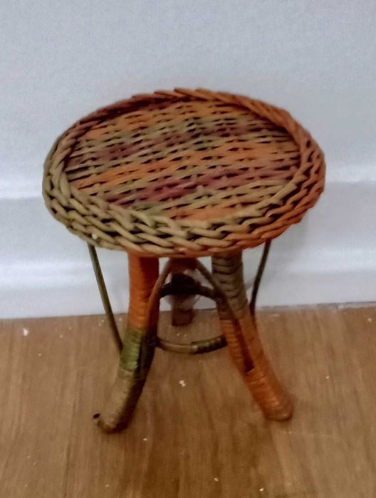 Mobília de jardim em verga