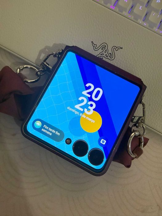 Zflip 7 256GB (NOVO) Cor: Menta (exclusivo)