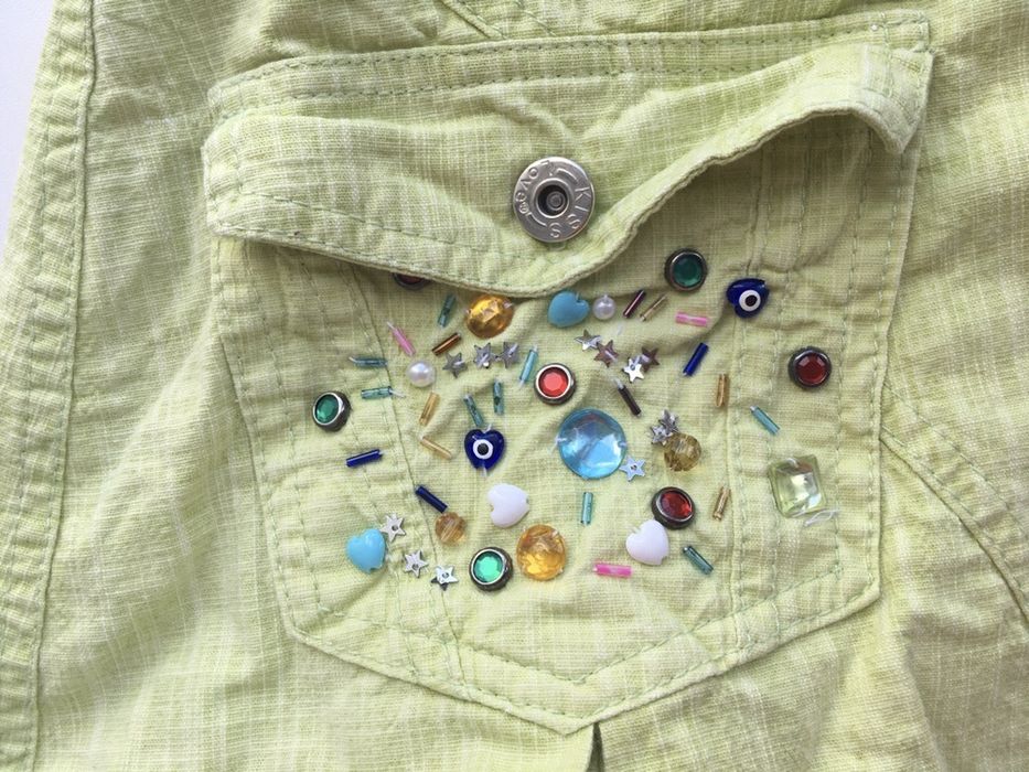 Юбка мини на запах