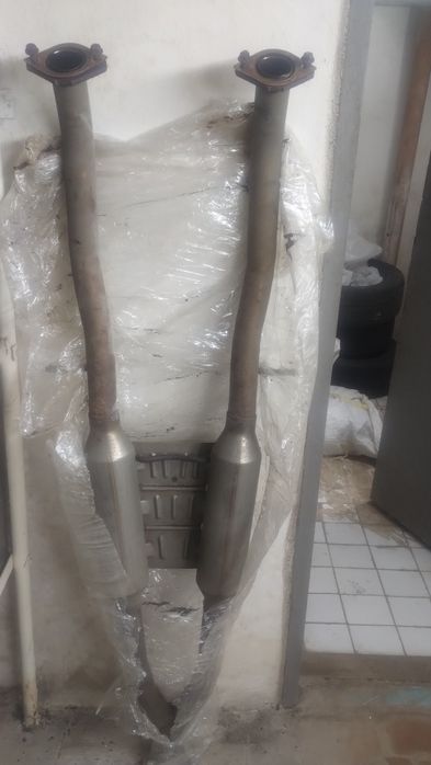 Глушитель в сборе на Инфинити Q70