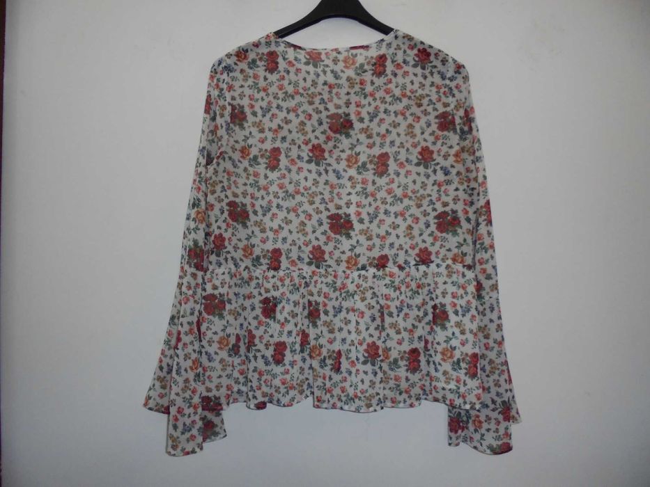 blusa de senhora as flores