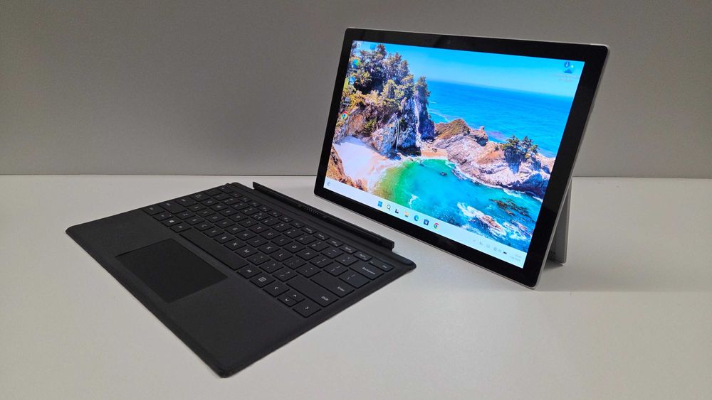 Microsoft Surface PRO 7+ / i5 1135G7 ram 16GB dysk 256SSD nvme 2736x1824 3K Iris Xe Tablet Windows 11 Laptop do domu pracy warsztatu biura biznesowy