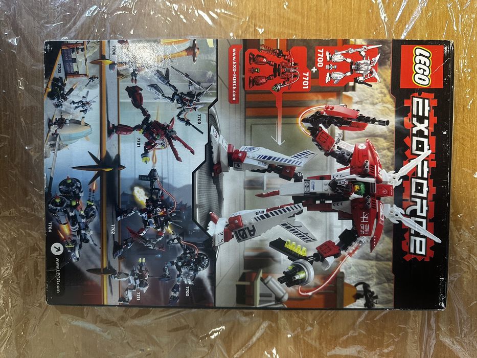 7701 LEGO Exo-Force Grand Titan MISB 2006 unikat, rarytas, jedyny w Polsce