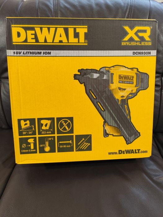 Цвяхозабивач DeWalt Dcn930N Brushless
В наявності