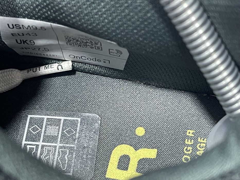 ON cloud the roger 43 27.5см.