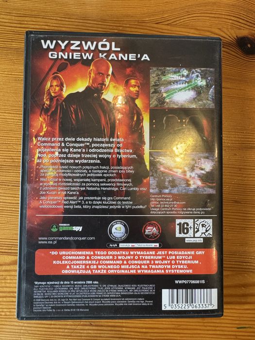 Gra na PC Command & Conquer Gniew Kane’a