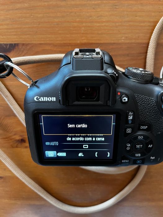 Canon 2000D + Acessorios + Lentes + Mochila