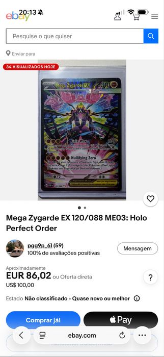 Mega Zygard EX 120/088 Holo Perfect Order