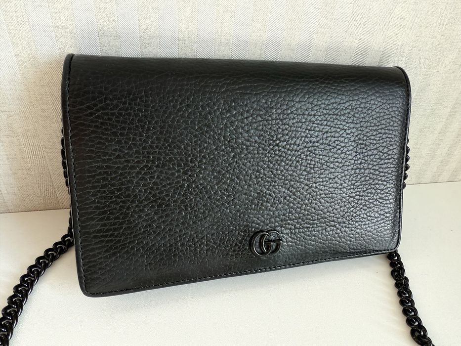 Сумка Gucci GG marmot оригінал натуральна шкіра стан без дефектів