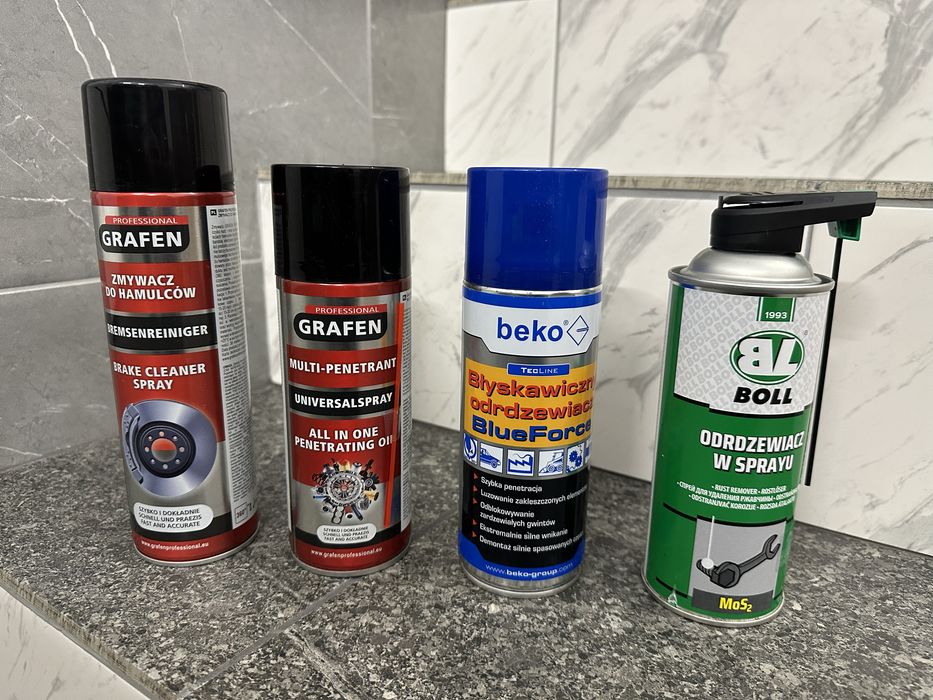Очисники та мастила від іржі