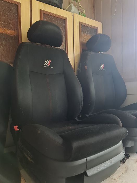 Komplet foteli seat Ibiza 6l CUPRA do prania I odnowienia