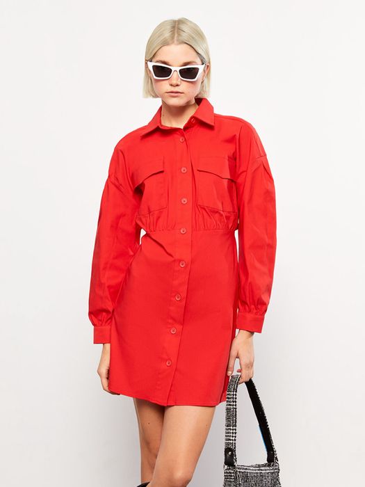 Нова червона сукня