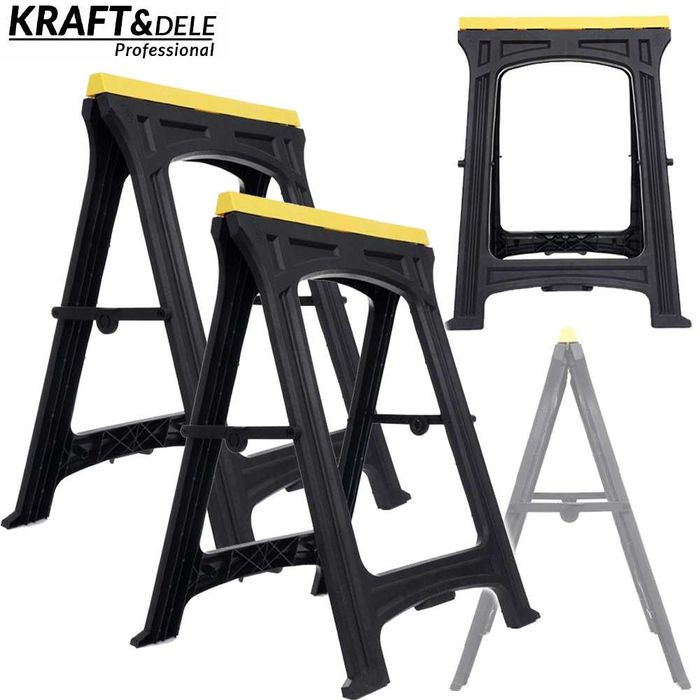 KRAFT&DELE Kobyłka Warsztatowa 2 Szt. 170 Kg Kobyłki Stojak KD505