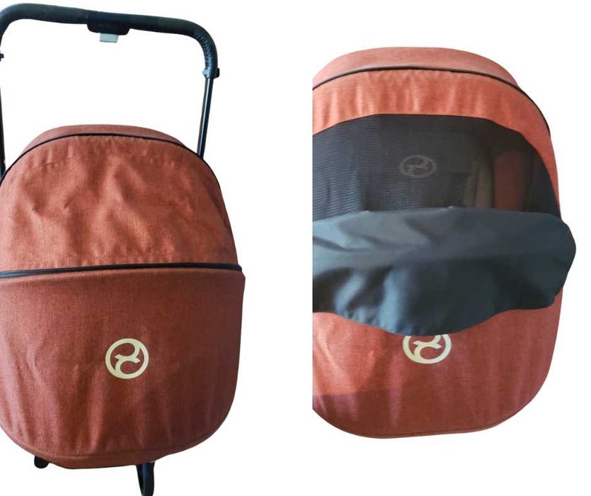 CYBEX PRIAM + OVO + capa de chuva ovo