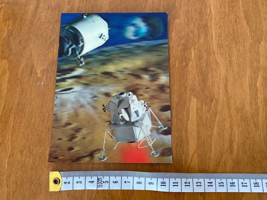 Stara Pocztówka 3D Lunar Module