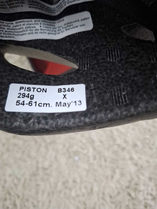 Kask rowerowy marki Bell Piston  roz. 54-61cm