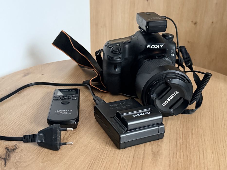 Sony A77 II komplet | 15 700 zdjęć | Tamron 18-200