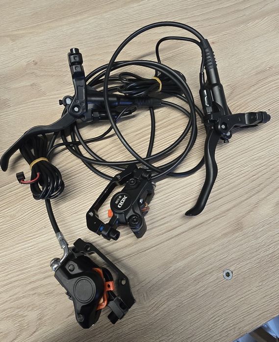 XOD zestaw hamulców hydraulicznych do hulajnogi i roweru elektrycznego