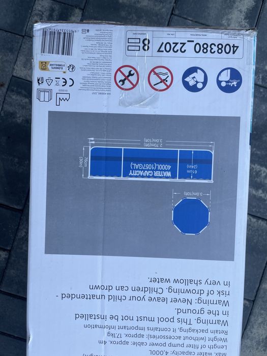 Basen Stelażowy