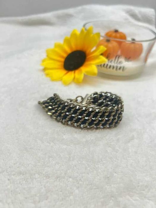 Bransoletka stal stalowa ciężka vintage punk goth streetwear 4