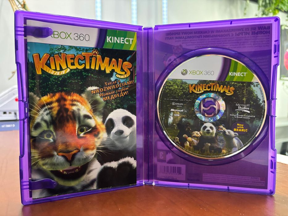 Xbox 360 Kinectimals Po Polsku