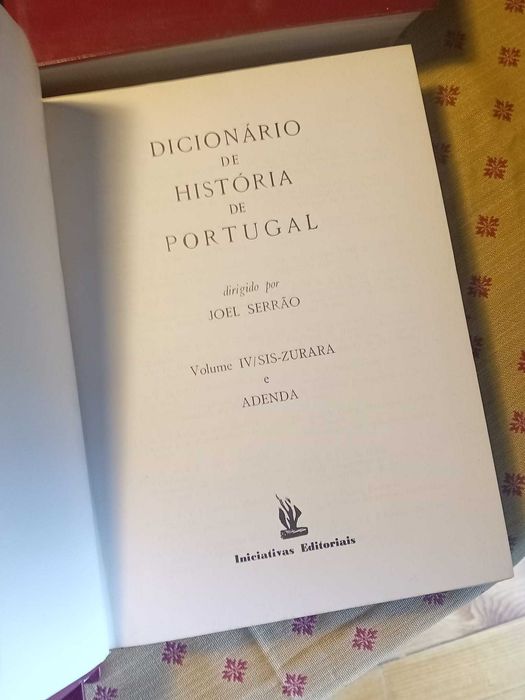 Joel Serrão, Dicionário de História de Portugal