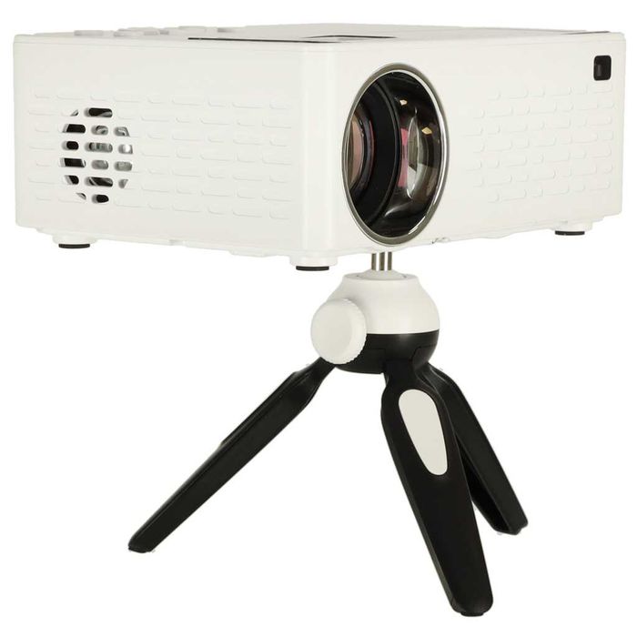 PROMOCJA!! Nowy Projektor rzutnik LED TFT LCD 16:9 1920x1080 USB biały